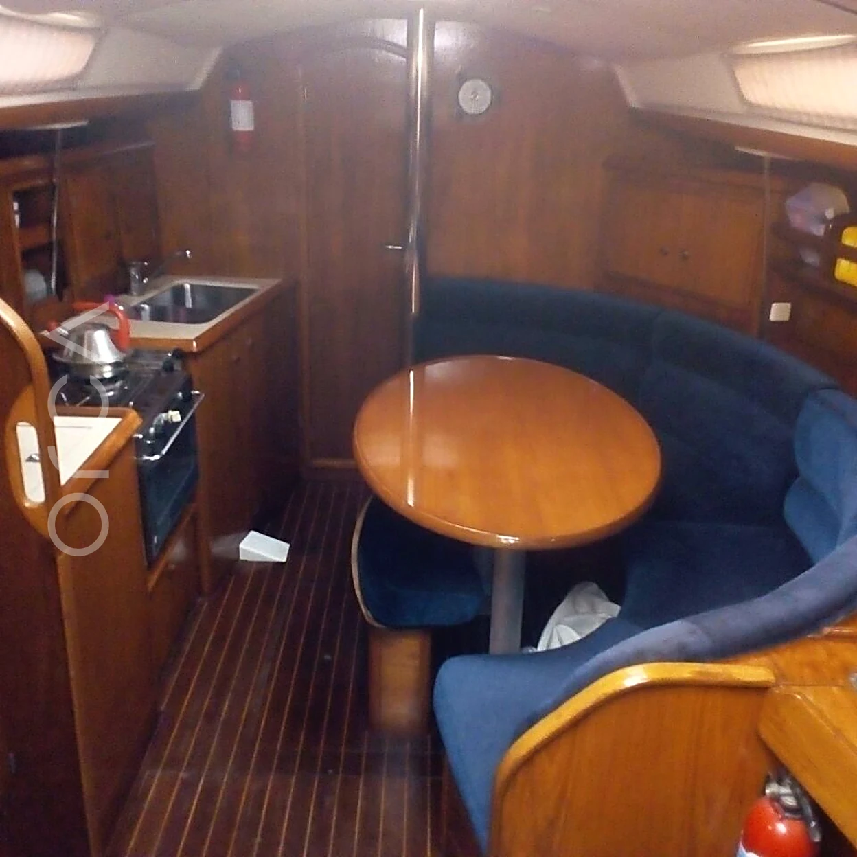 Orca Sail Jeanneau 33 sailing yacht rental Mumbai – seating lounge
