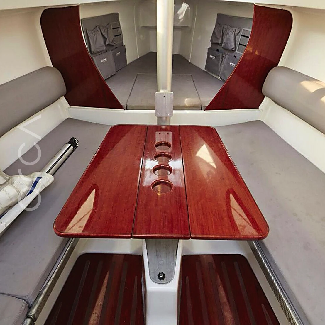 Fareast 26 Sailing Boat in Mumbai, seating lounge - Orca Sail