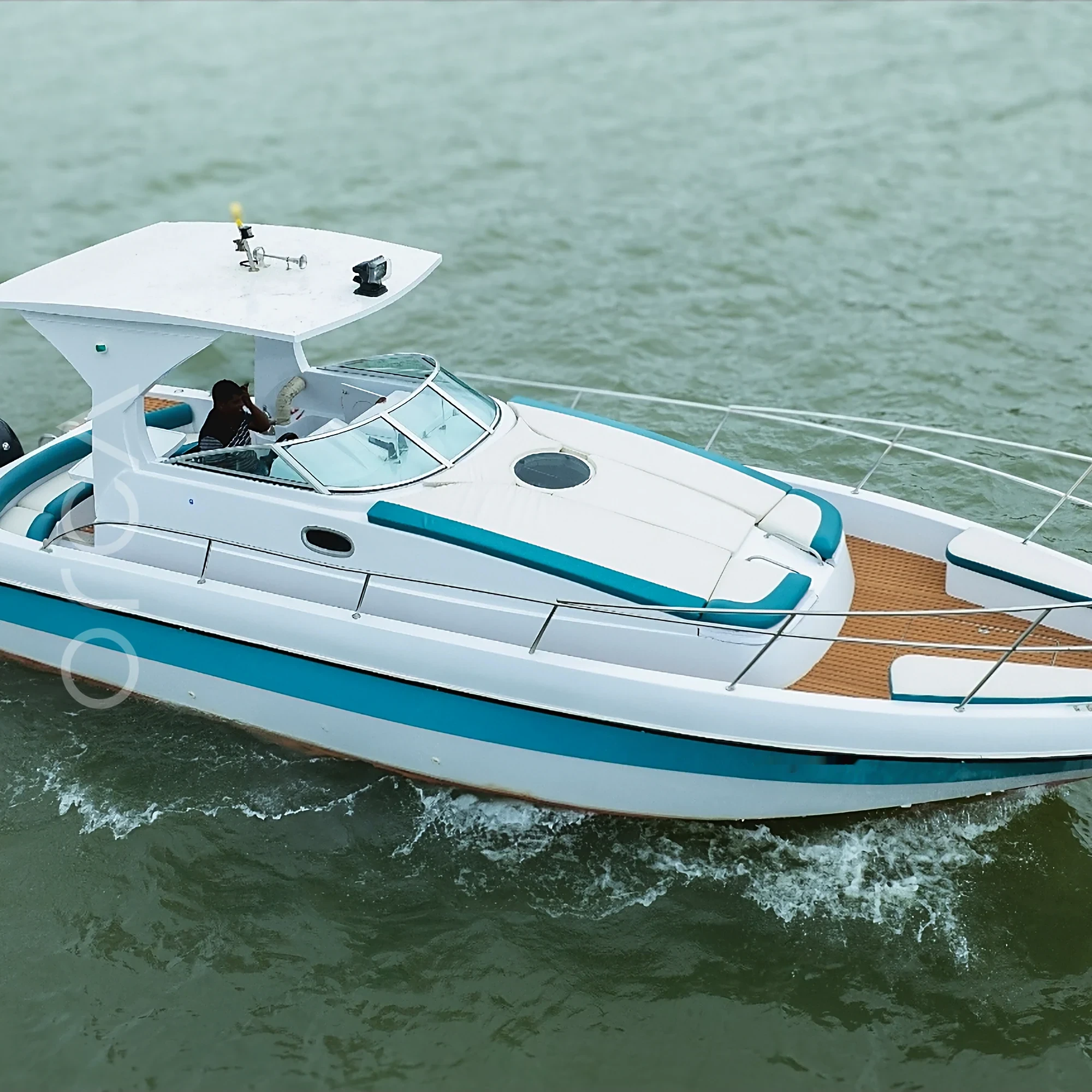 Gulf Craft 36 Boat in Goa, exterior profile - Orca Sail